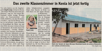 Der Schulbau ist fertig!